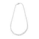 Colar de Prata Feminino com Zircônias Lumiere