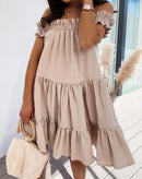 Vestido Ombro a Ombro Cat