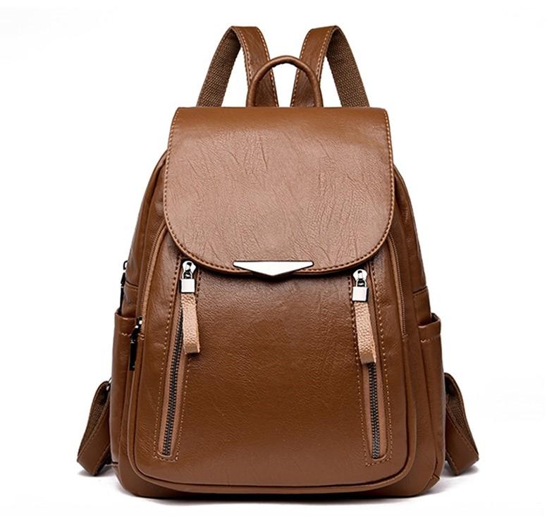 Mochila Feminina Talitta Couro