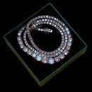 Colar de Prata Feminino com Zircônias Lumiere