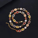 Colar Feminino Choker Zircônias