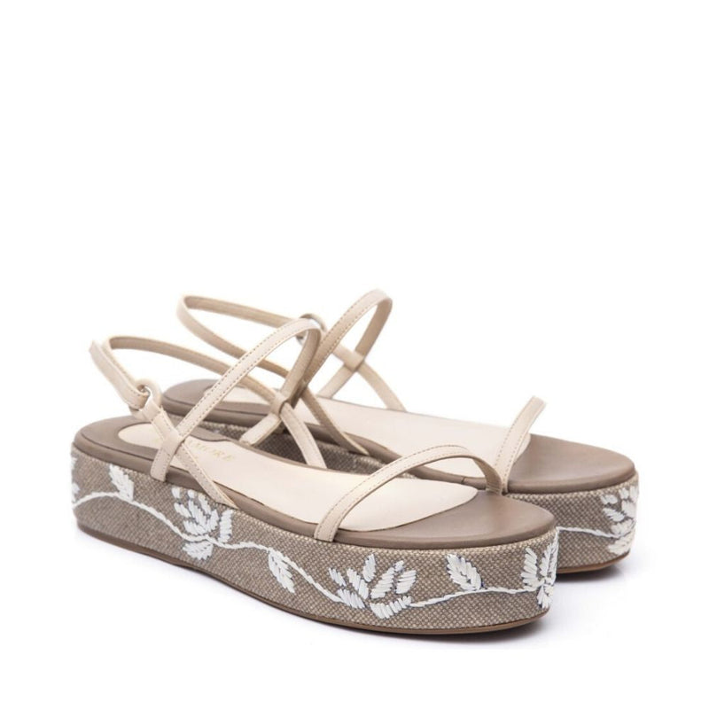 Anabela Bordada Areia