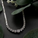 Colar de Prata Feminino com Zircônias Lumiere