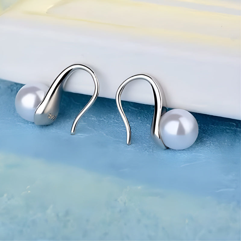 Brinco Pérola Prata