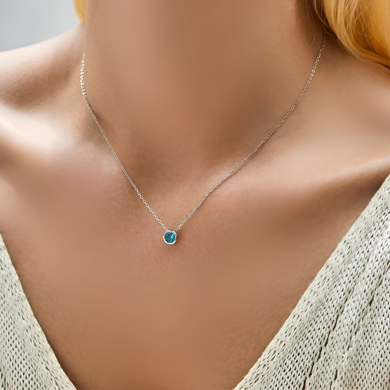 Colar Feminino de Prata Bluene