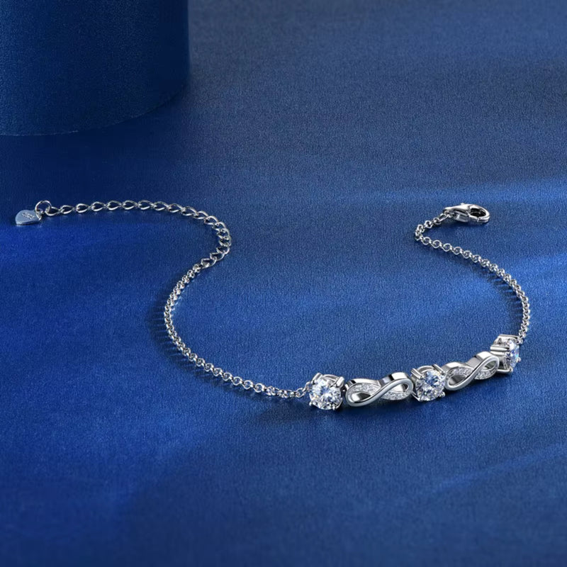 Pulseira Feminina de Prata Dolcezza