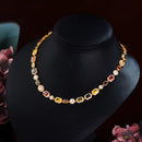 Colar Feminino Choker Zircônias