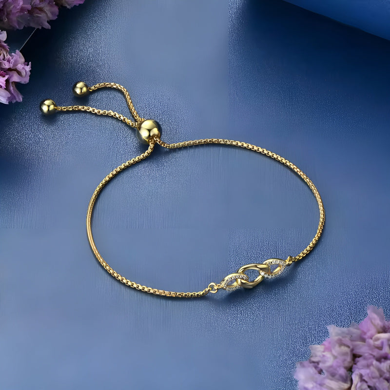 Pulseira Feminina Ouro Dolcevita