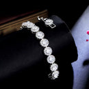 Pulseira Feminina de Prata com Zircônias Radiance