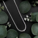 Colar de Prata Feminino com Zircônias Lumiere