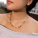 Colar Feminino Choker Zircônias