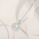 Colar Feminino de Prata Zircônias