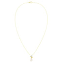 Colar Flor de Pérola Ouro