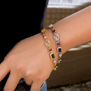 Pulseira Feminina Choker Zircônias