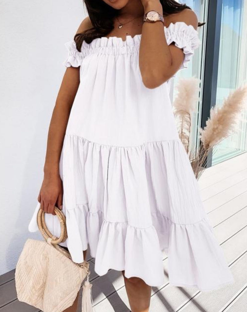 Vestido Ombro a Ombro Cat