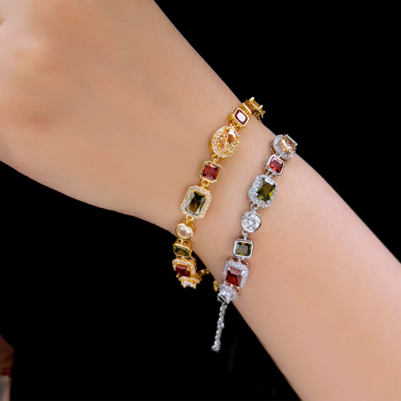 Pulseira Feminina Choker Zircônias