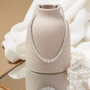 Colar de Prata Feminino com Zircônias Lumiere