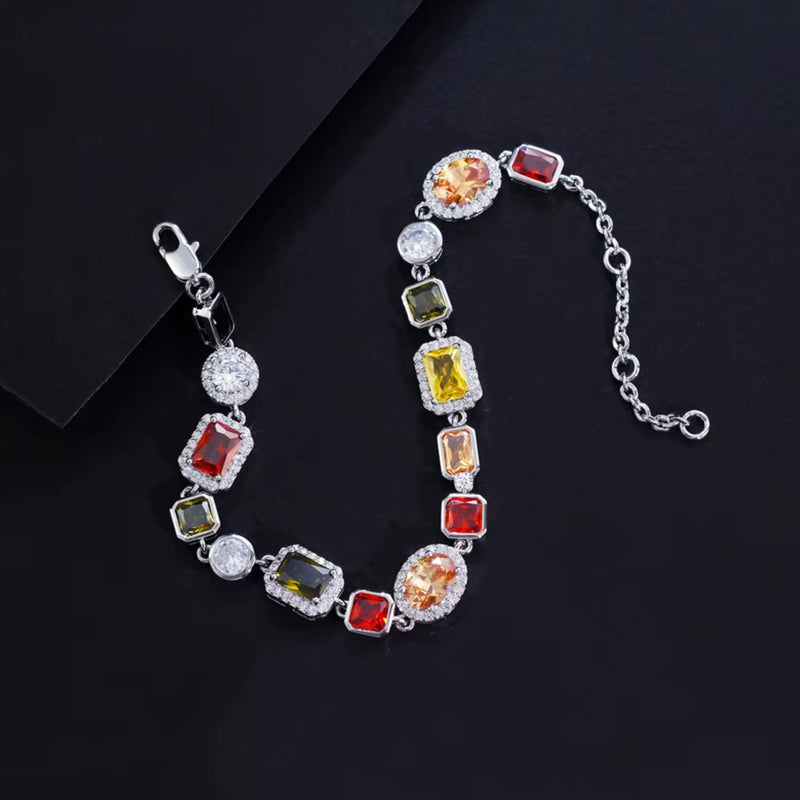 Pulseira Feminina Choker Zircônias