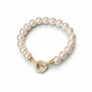 Pulseira de Ouro com Pérolas