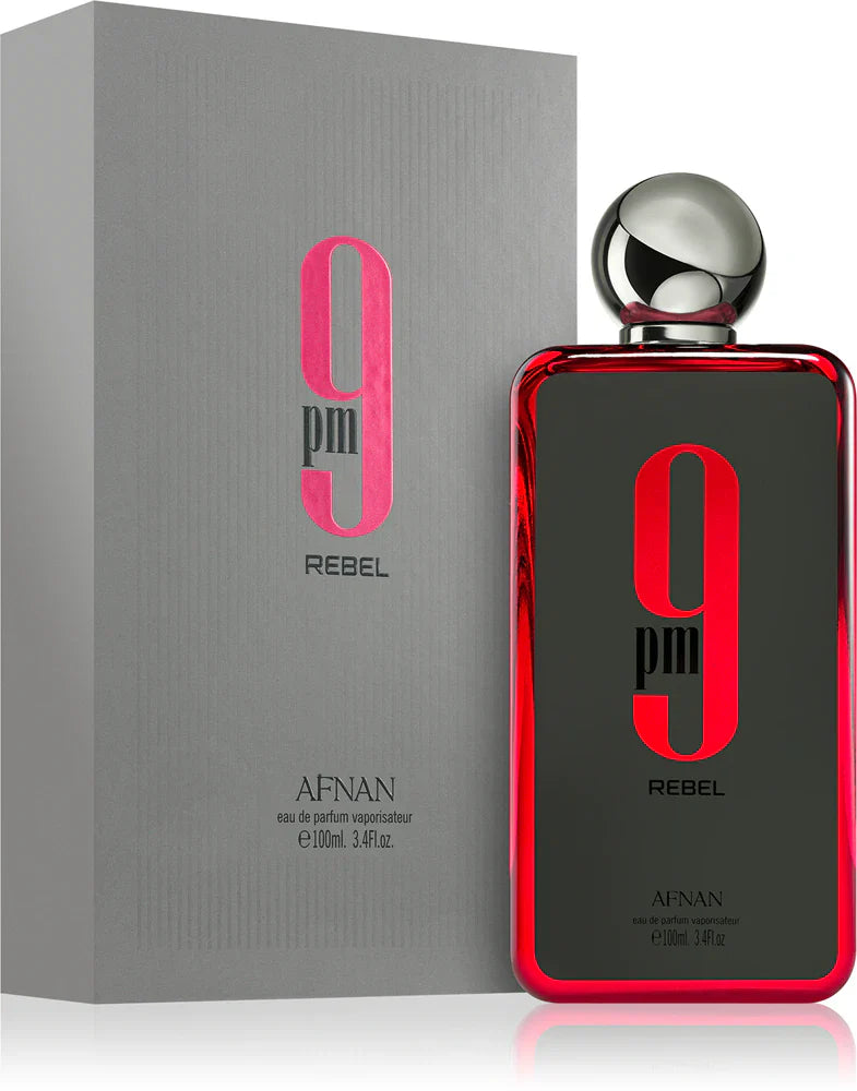 Afnan 9 PM Rebel Eau de Parfum unissexo