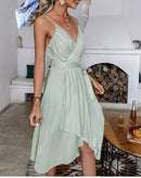 Vestido Midi Atenas Transpassado