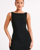 Vestido Curto Blu Estilo Regata