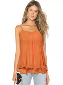 Blusa Évora de Alcinha e Barra Dupla