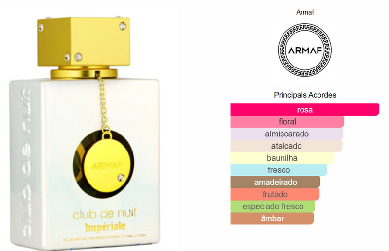 Armaf Club de Nuit White Imperiale Eau de Parfum para mulheres 105 ML