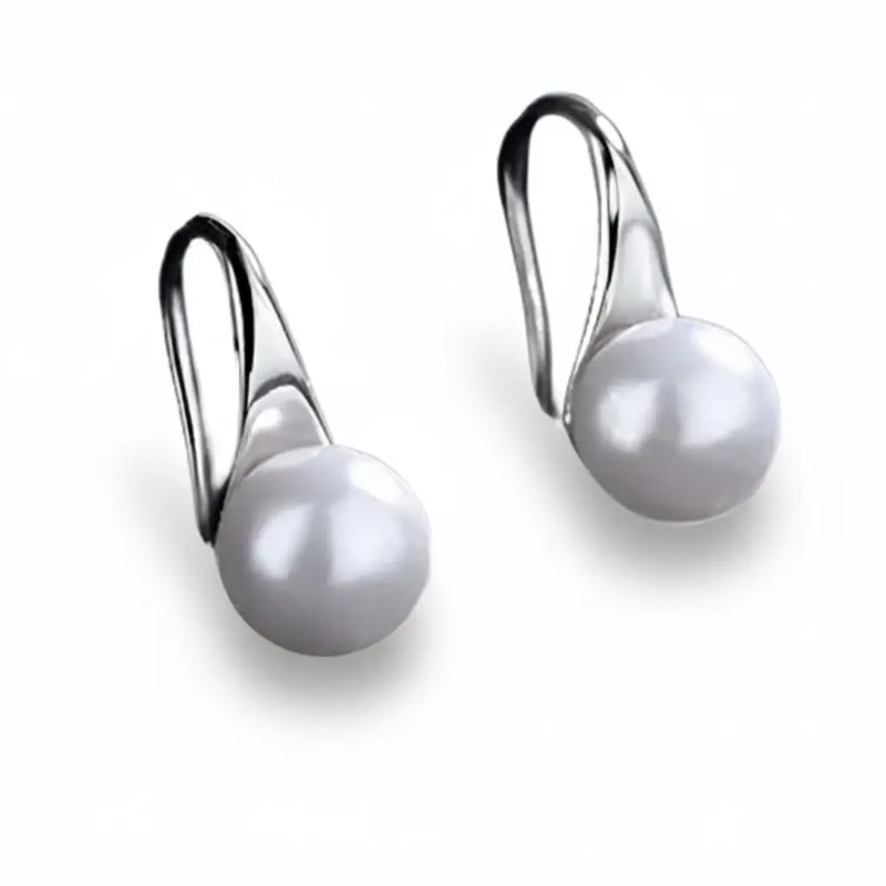 Brinco Pérola Prata
