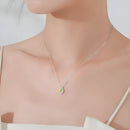 Colar Feminino Pingente Zircônia