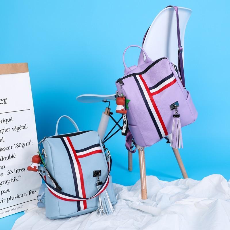 Bolso Mochila Parisina de Cuero Sintético | Elegancia y Versatilidad