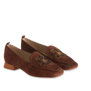 Mocassim Camurça Chocolate Tigre