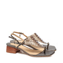 Sandália Exótico Paola Prata Velho