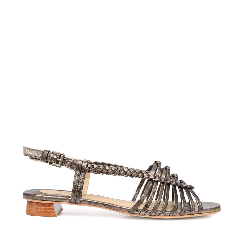 Rasteira Duda Prata velho