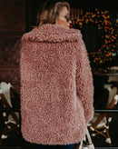 Casaco de Pelos Alongado