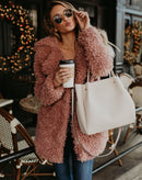 Casaco de Pelos Alongado