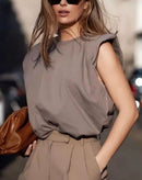 Blusa Mally com Ombreiras