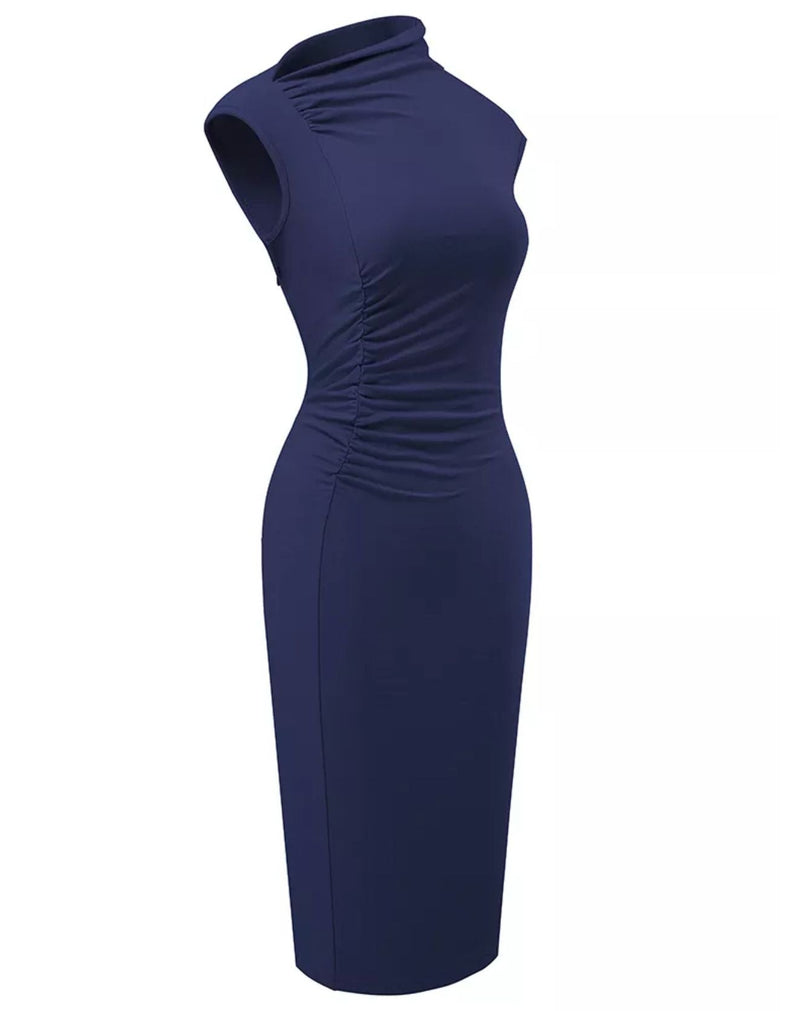 Vestido Midi Lismore com Pregas