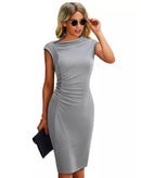 Vestido Midi Lismore com Pregas