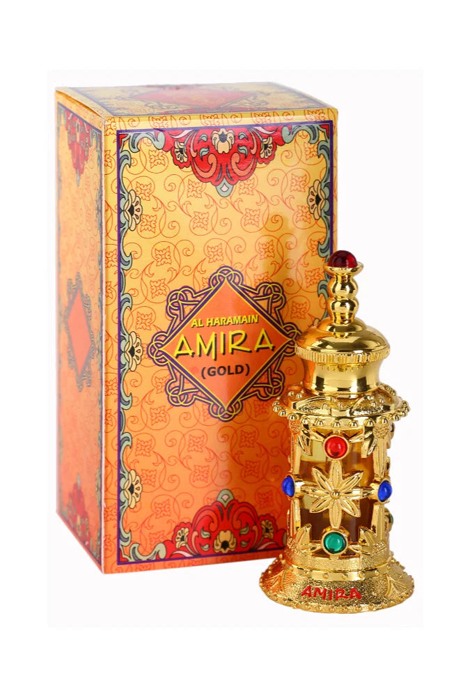 Óleo Al Haramain Amira Gold Óleo de Parfum para mulheres