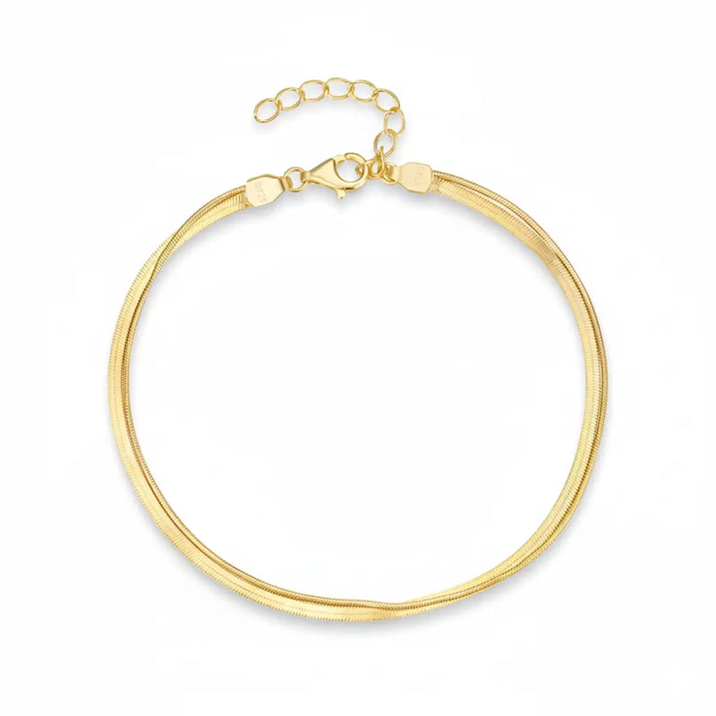 Pulseira Feminina de Ouro Fine