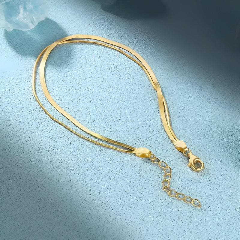 Pulseira Feminina de Ouro Fine