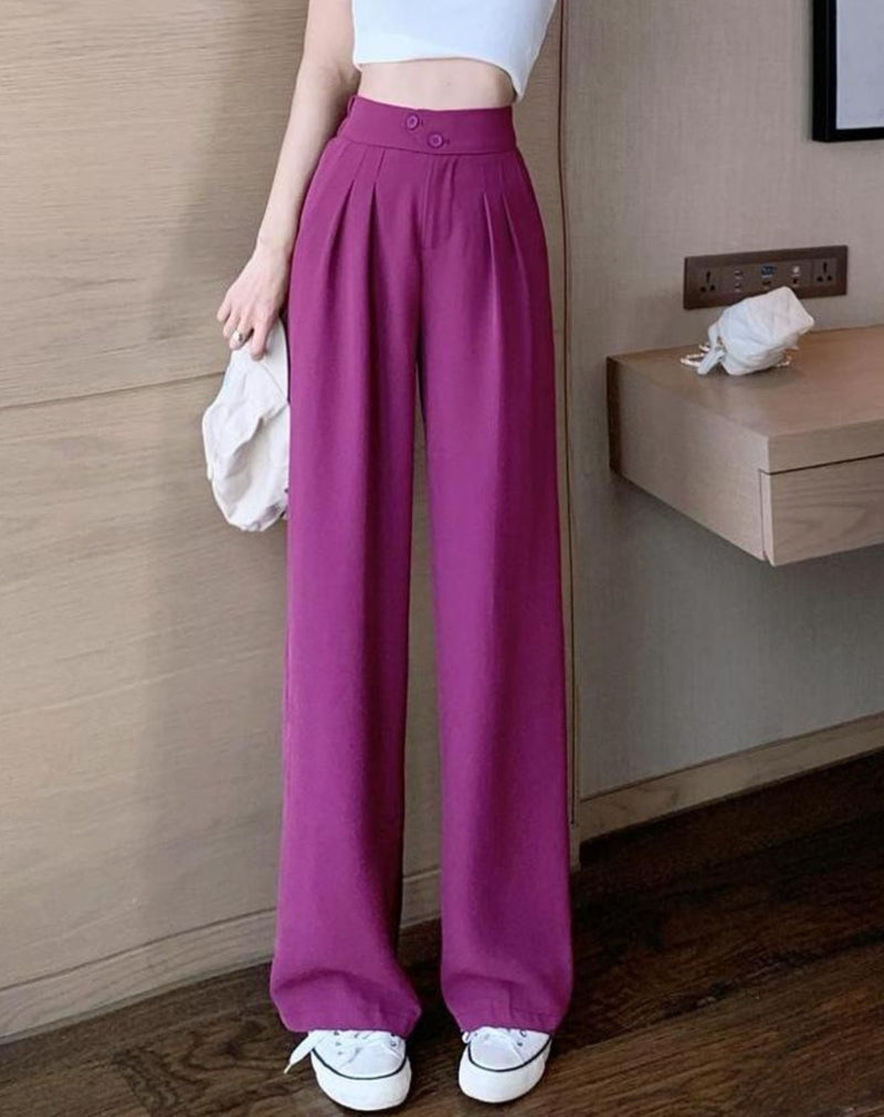 Calça Bahamas Pantalona Cintura Alta