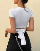 Cropped Yummy Com Amarração