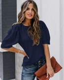 Blusa Key com Mangas Balão