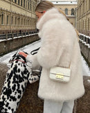 Casaco Lowell de Pelos com Bolsos