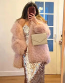 Casaco Lowell de Pelos com Bolsos