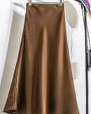 Saia Midi Lunna de Seda