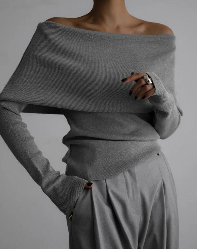 Blusa Lyor Ombro a Ombro com Mangas