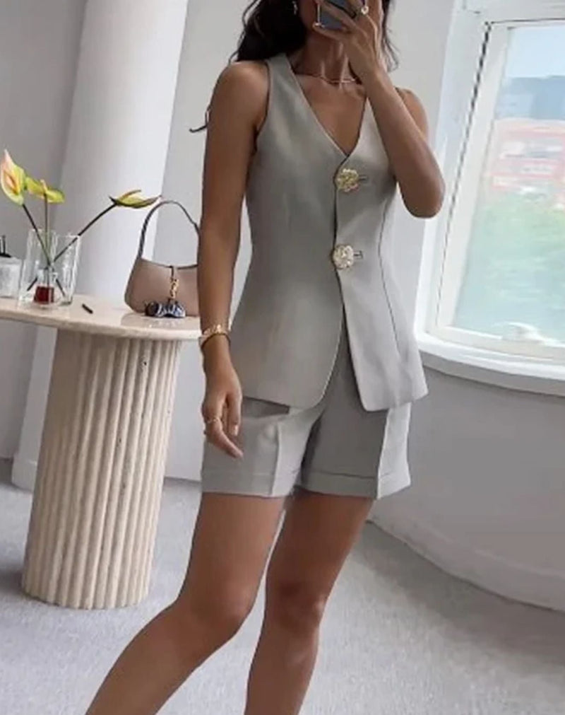 Conjunto Luxury Colete + Short